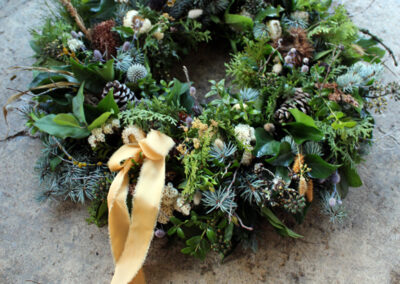 Upcountry Luxe Wreath in neutral tones