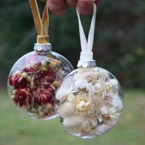 Garden in Glass Christmas Ornament